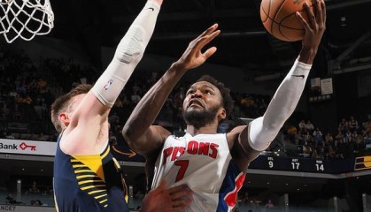 里德26+6坎宁安7+14 活塞力克步行者3连胜